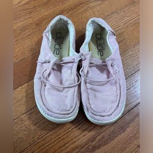 Pink Hey Dude shoes Youth size 3